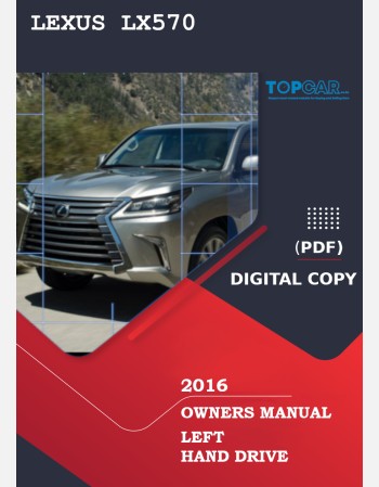 2016 lexus lx 570 owners manual